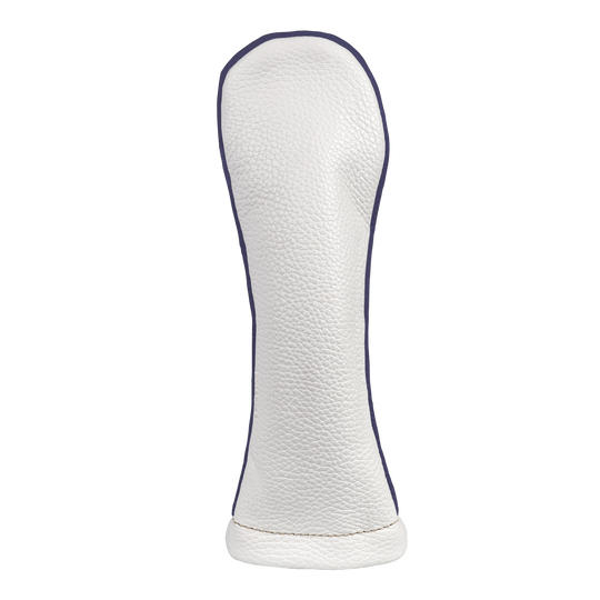 Classic Headcover: Pure White + Navy