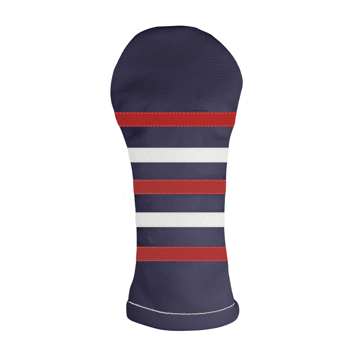 Polo Headcover: Navy + Sunday Red + Pure White