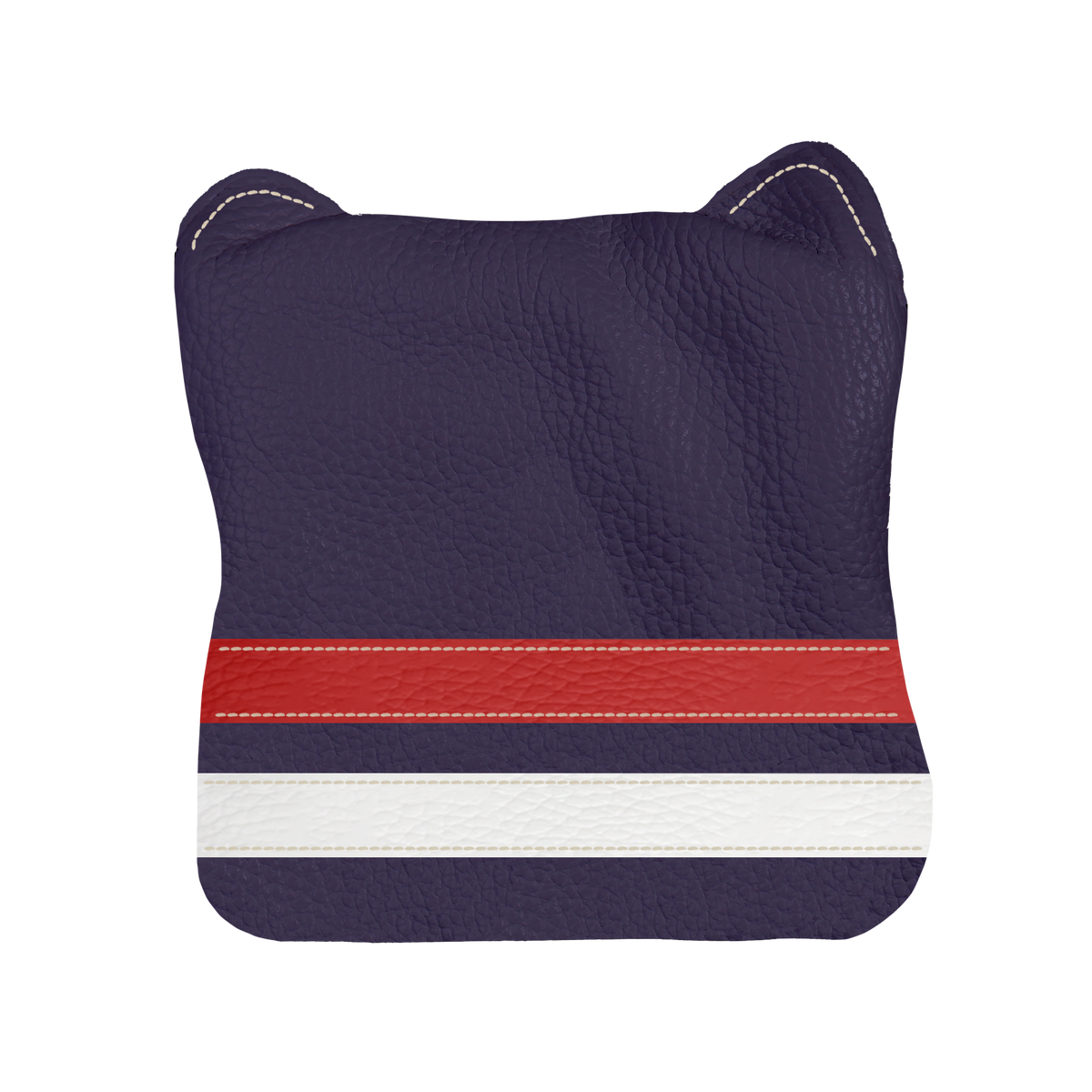 Polo Headcover: Navy + Sunday Red + Pure White