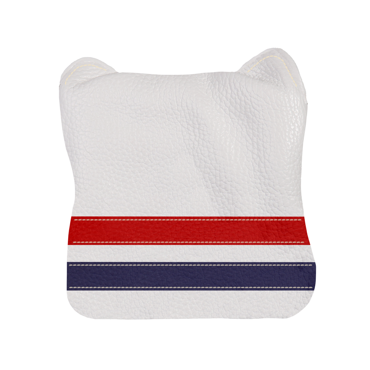 Timeless Headcover: Pure White + Navy + Sunday Red