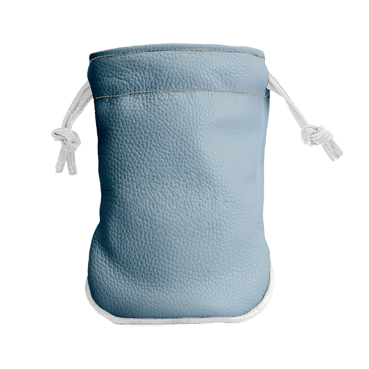 Valuables Pouch: Carolina Blue + Pure White