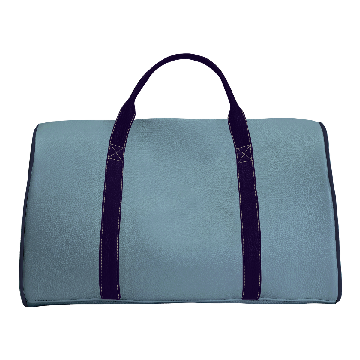 Duffle Bag: Carolina Blue + Navy