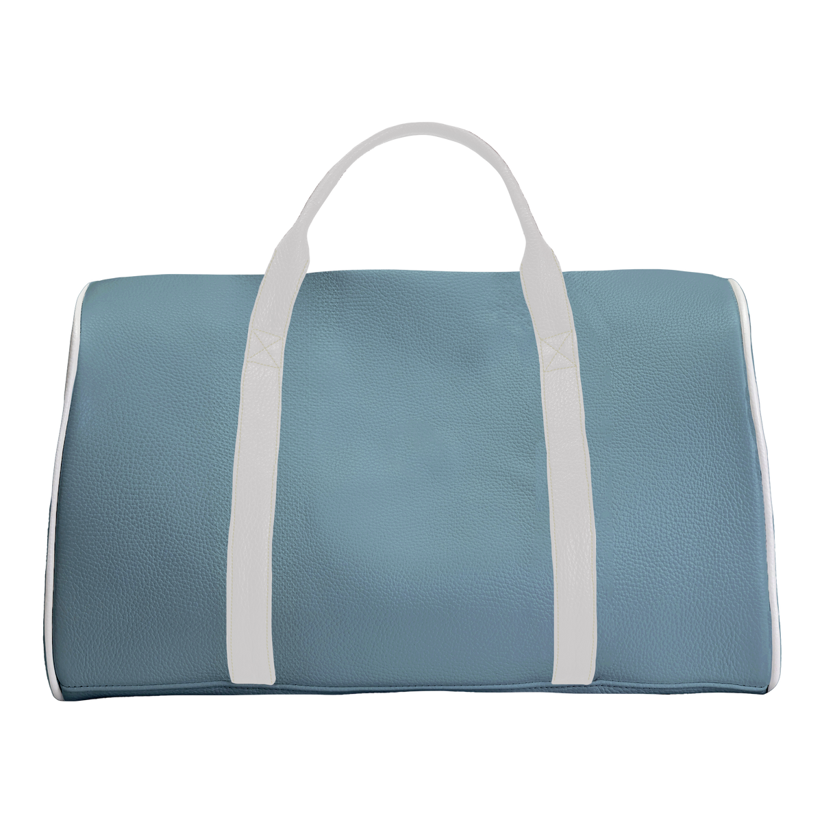 Duffle Bag: Carolina Blue + Pure White