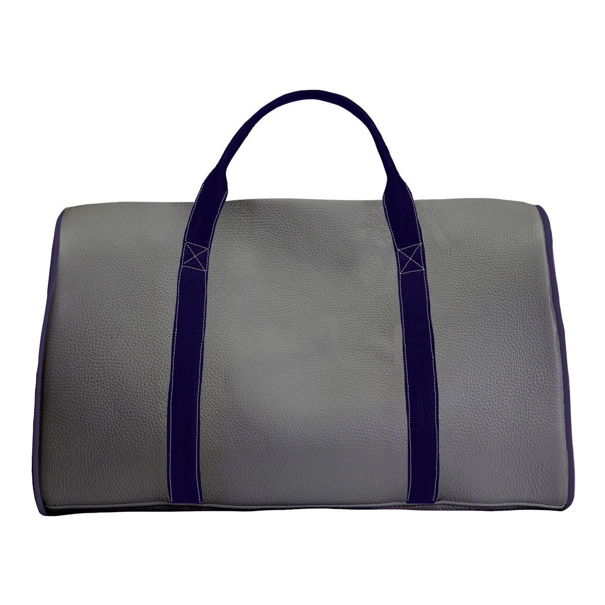 Duffle Bag: Granite Grey + Navy