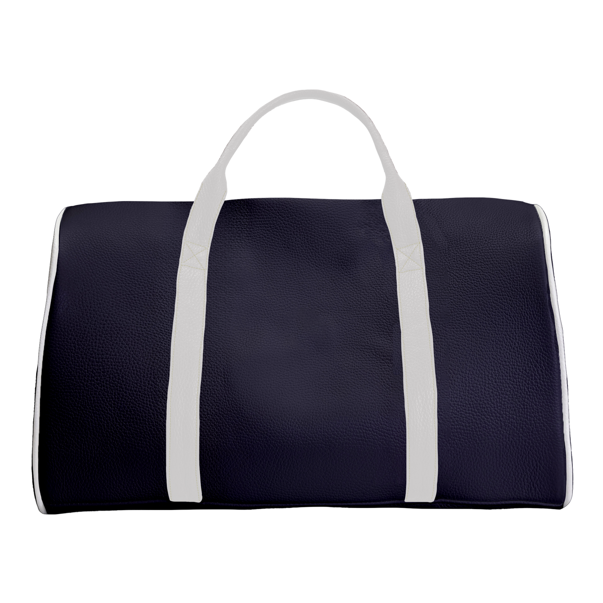 Duffle Bag: Navy + Pure White