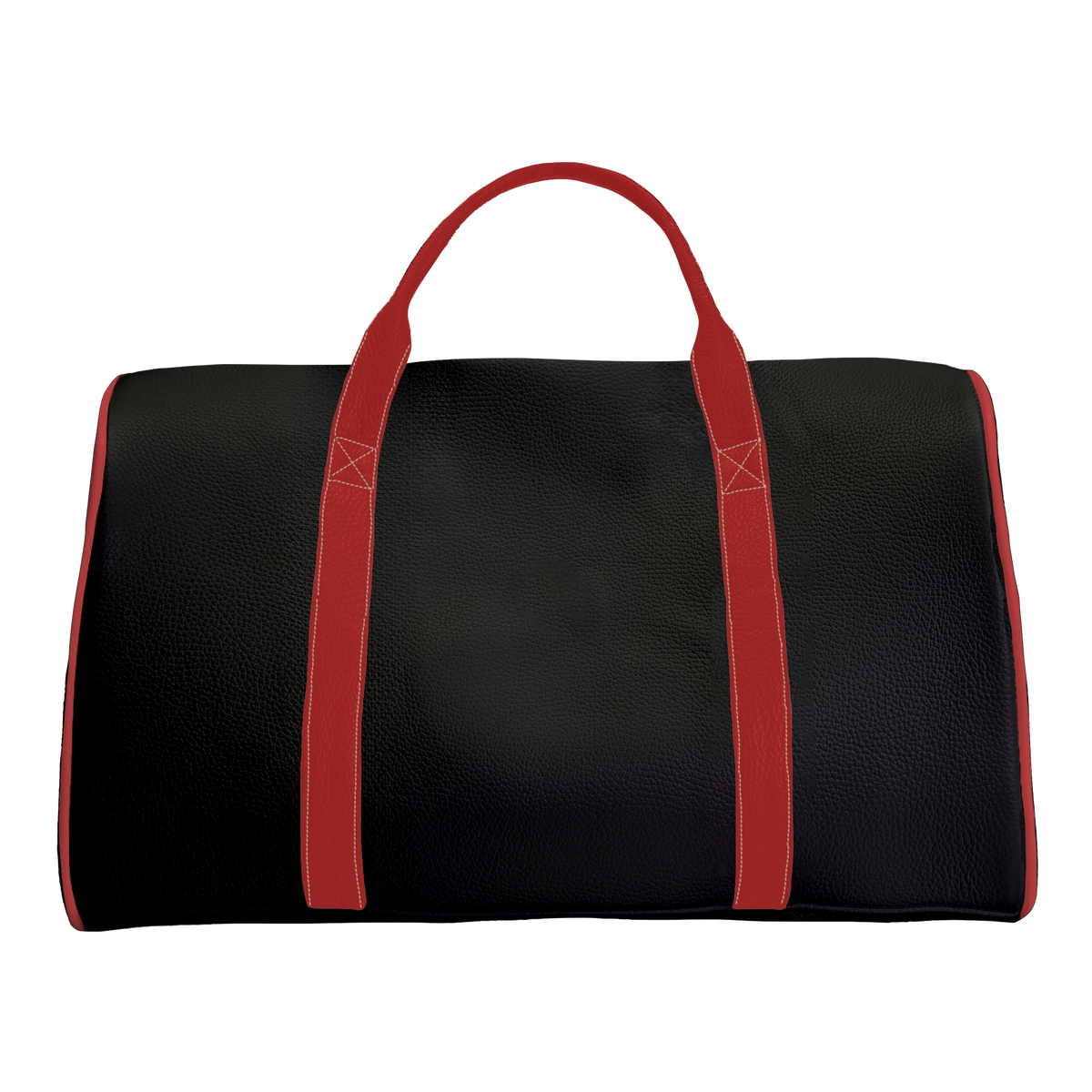Duffle Bag: Pitch Black + Sunday Red