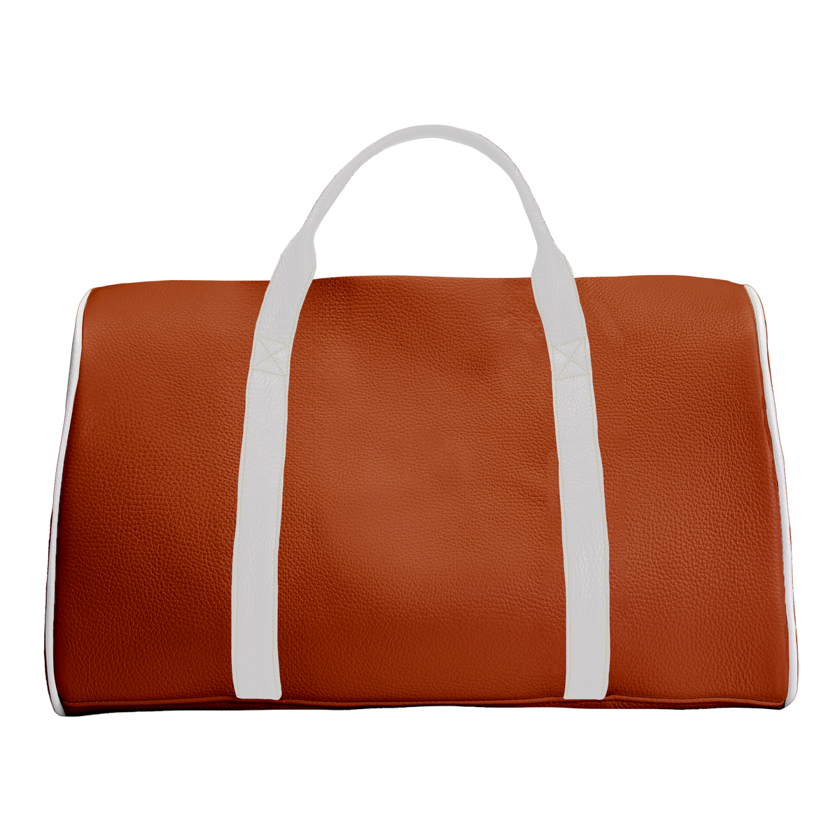 Duffle Bag: Texas Orange + Pure White