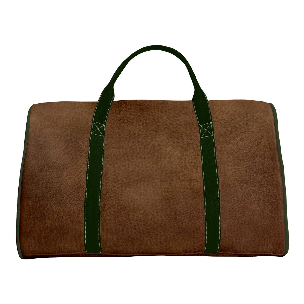 Duffle Bag: Tobacco Brown + Olive
