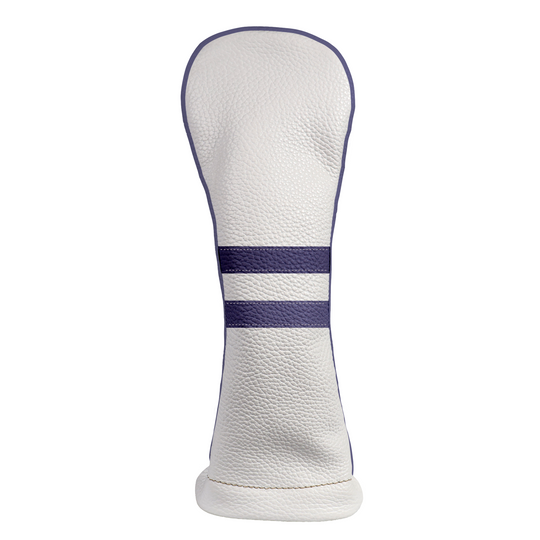 Timeless Headcover: Pure White + Navy