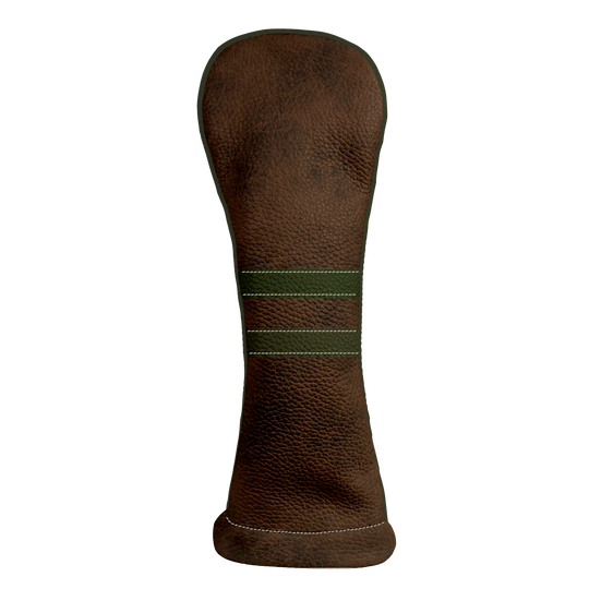 Timeless Headcover: Tobacco Brown + Olive