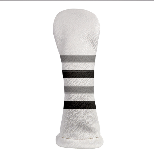 Polo Headcover: Pure White + Granite Grey + Pitch Black